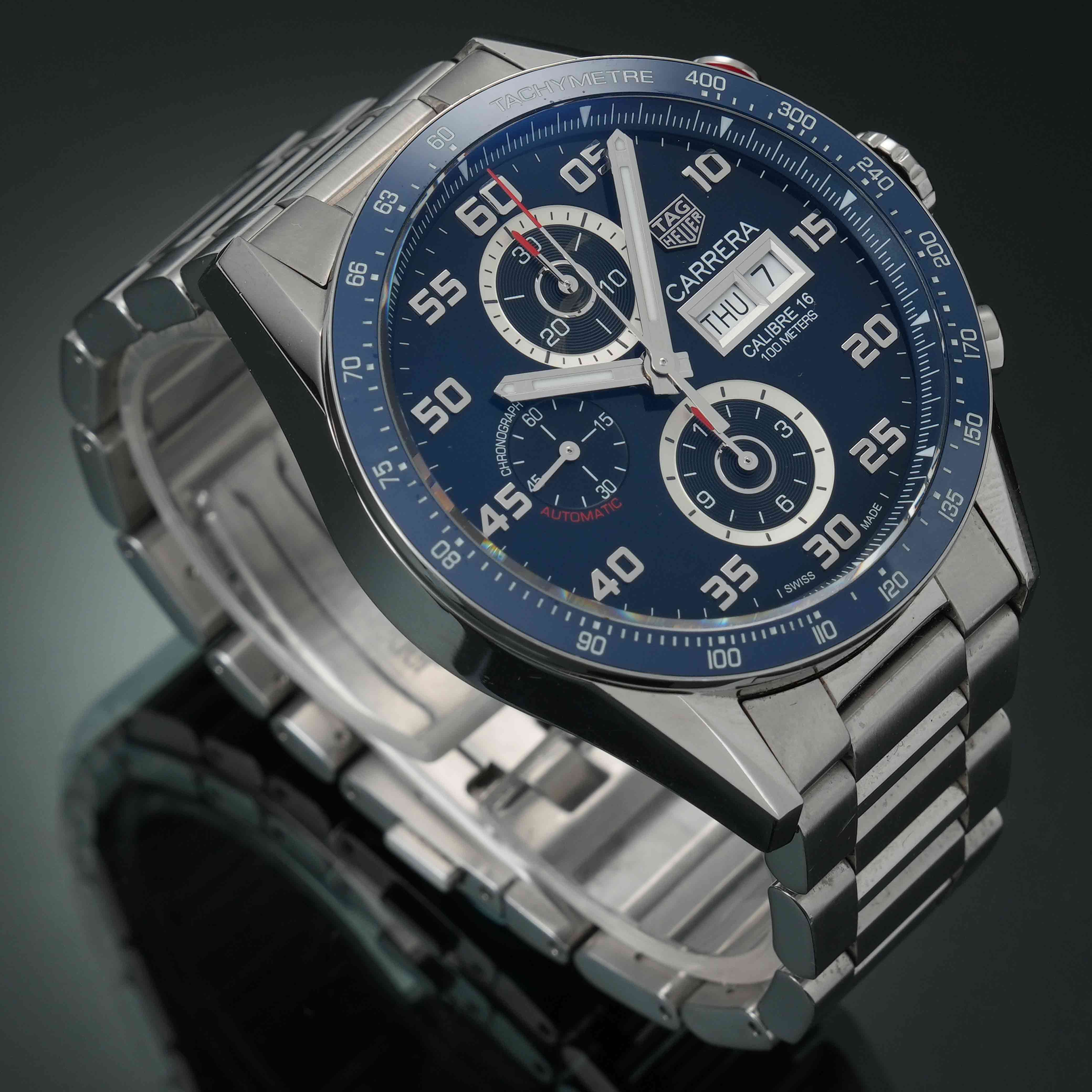 TAG Heuer(USED)태그호이어 까레라 데이데이트 CV2A1V